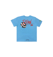 Chrome Hearts Matty Boy Brain New Tee "Baby Blue"