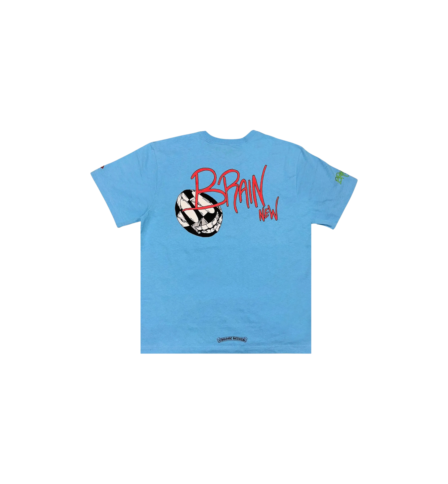 Chrome Hearts Matty Boy Brain New Tee "Baby Blue"