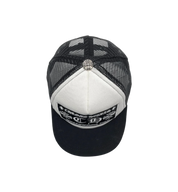 Chrome Hearts CH Hollywood Trucker Hat "Black/White"
