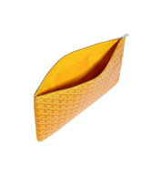 Goyard Senat Pouch "MM Yellow"