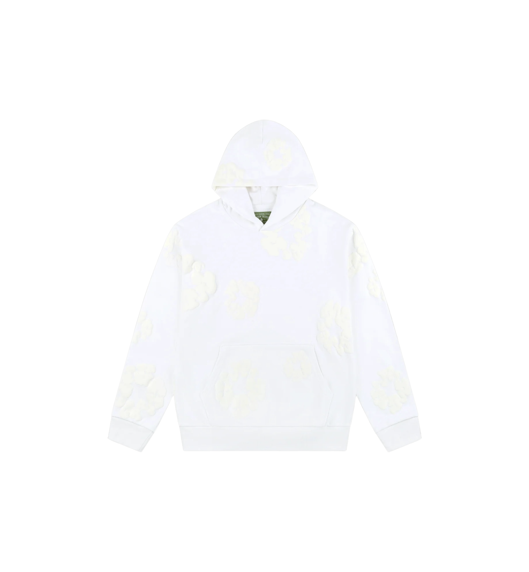 Denim Tears Mono Cotton Wreath Sweatshirt "White"