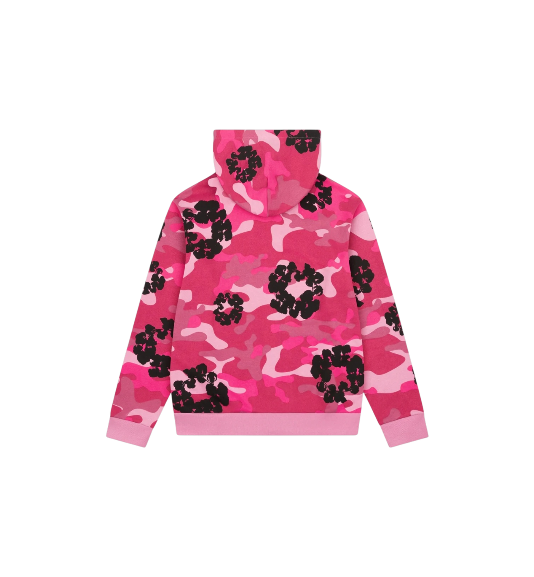 Denim Tears The Cotton Wreath Zip Sweatshirt "Pink Camo"
