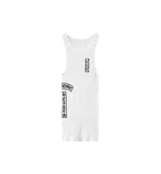 Chrome Hearts Vertical Logo Tank Top "White" (Women's)