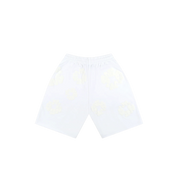 Denim Tears Mono Cotton Wreath Shorts "White"