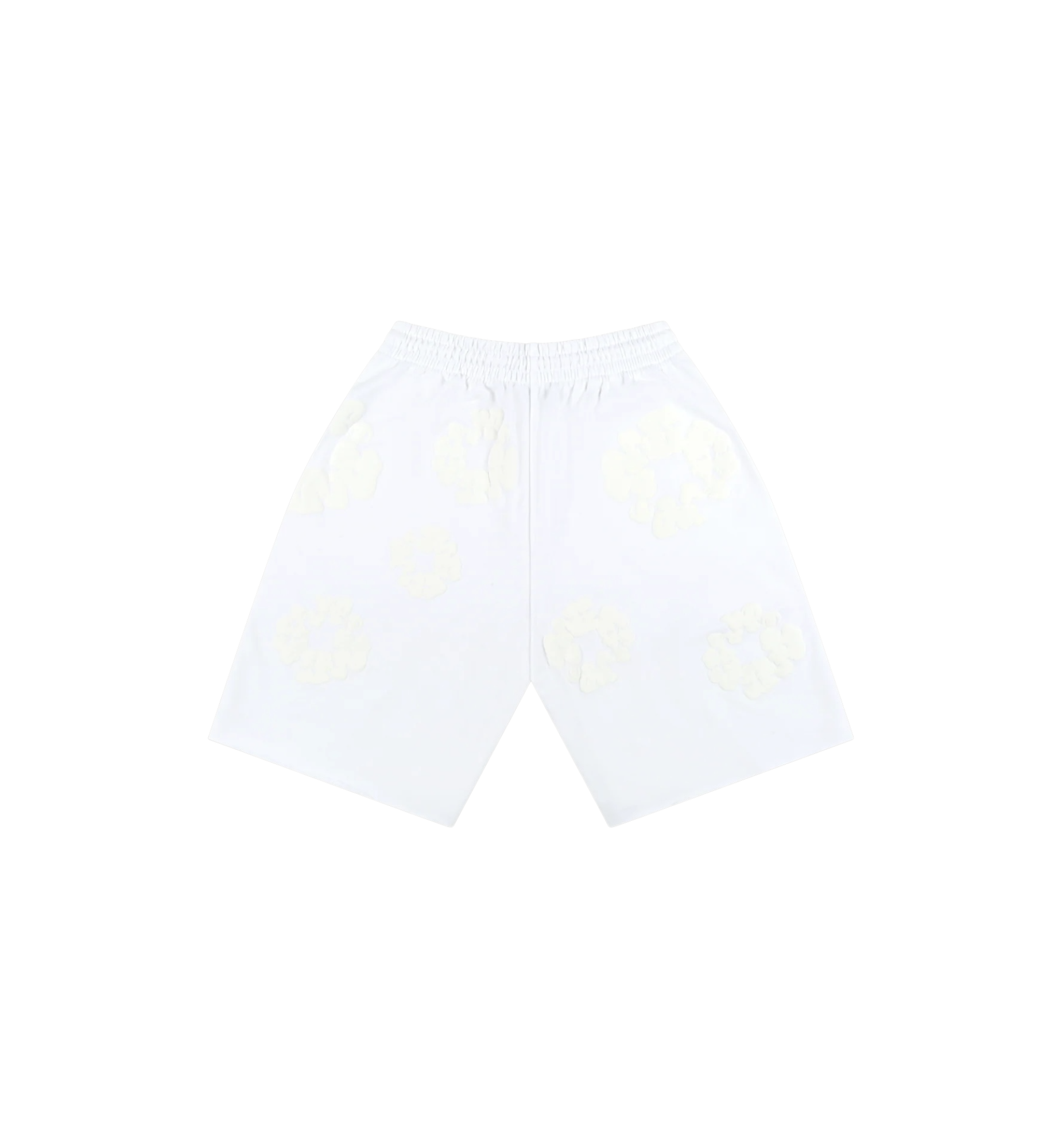 Denim Tears Mono Cotton Wreath Shorts "White"