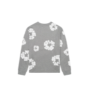 Denim Tears Cotton Wreath L/S T-Shirt "Grey"