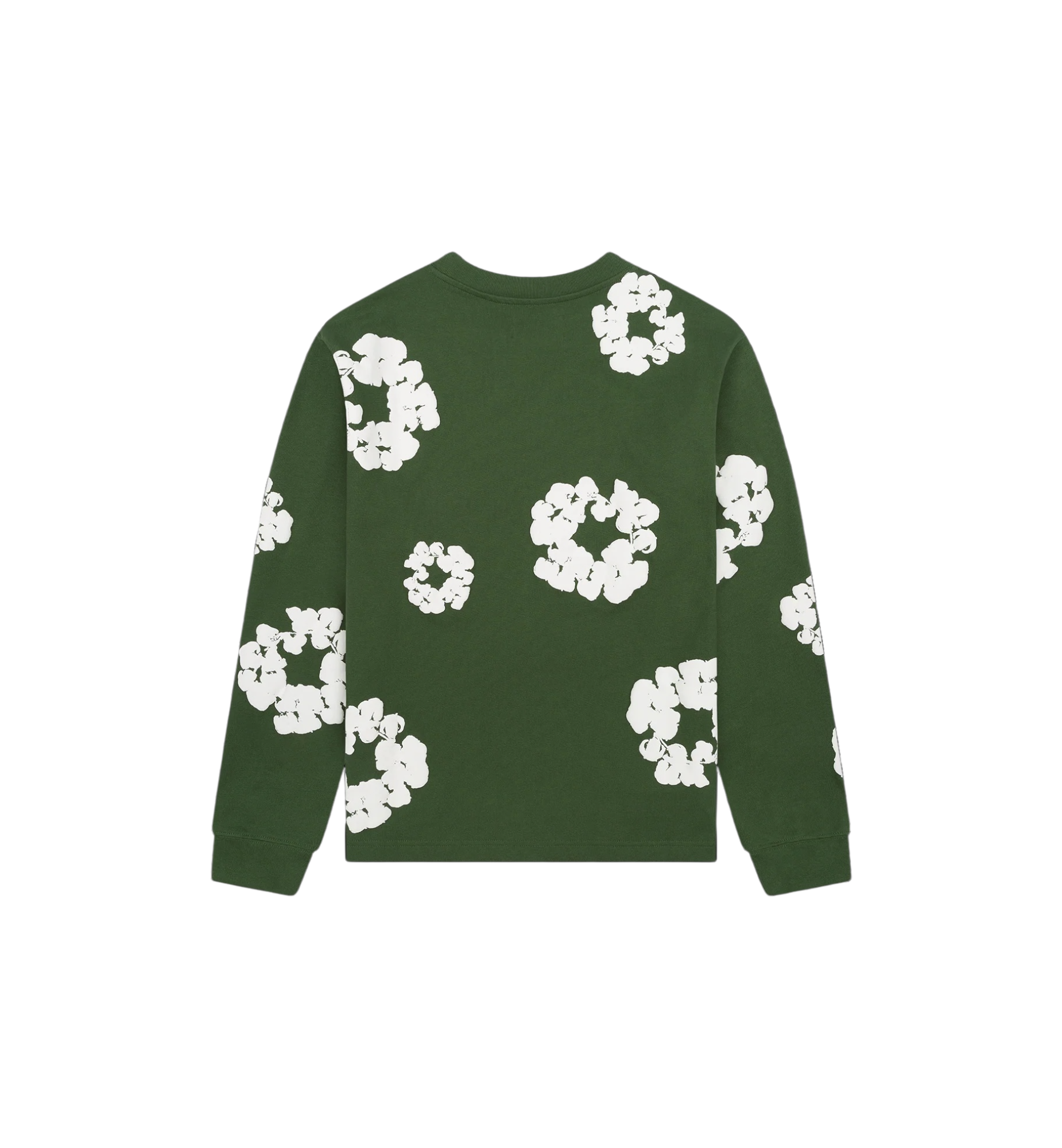 Denim Tears Cotton Wreath L/S T-Shirt "Green"