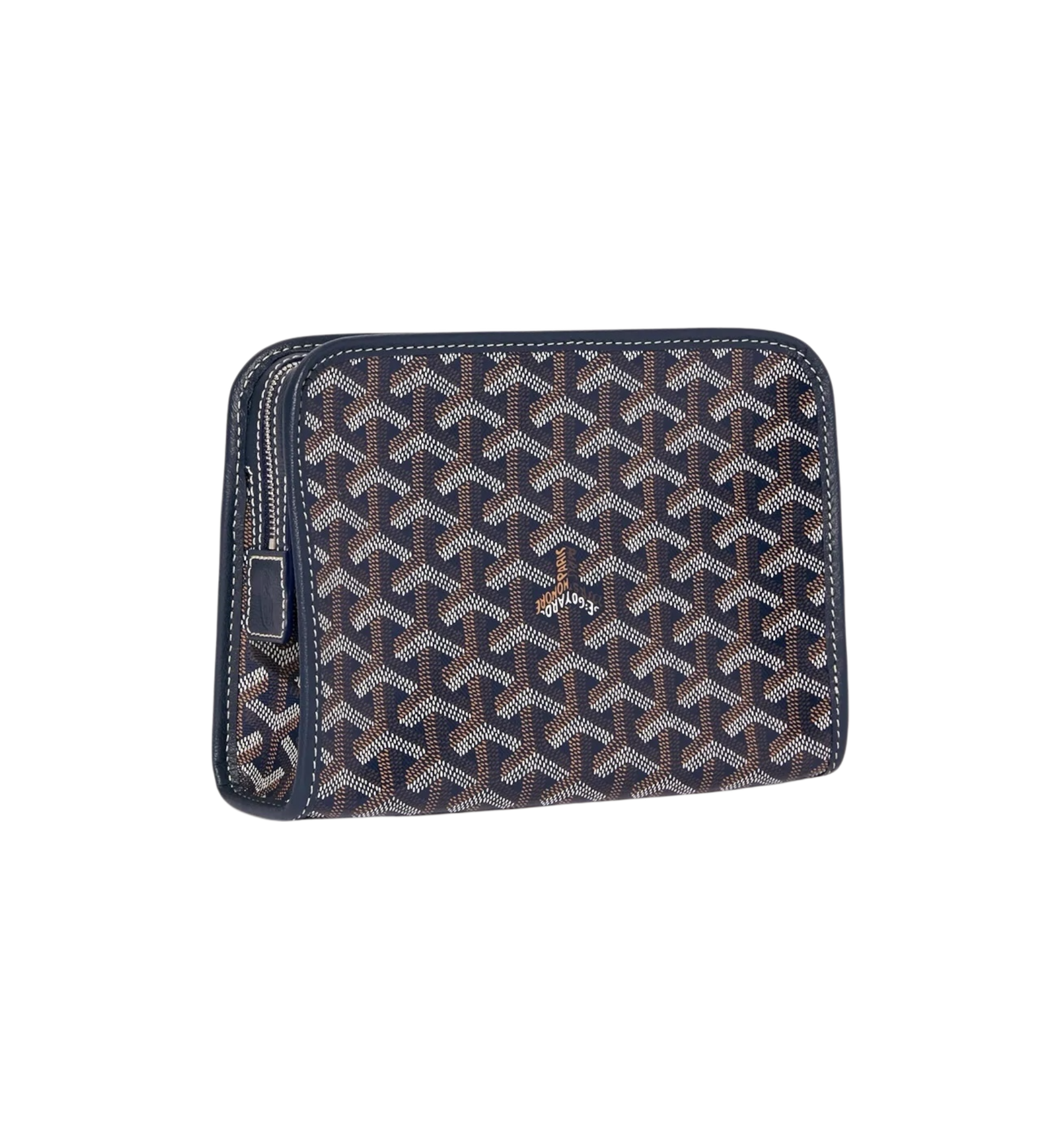Goyard Jouvence Toiletry Bag "PM Navy Blue"