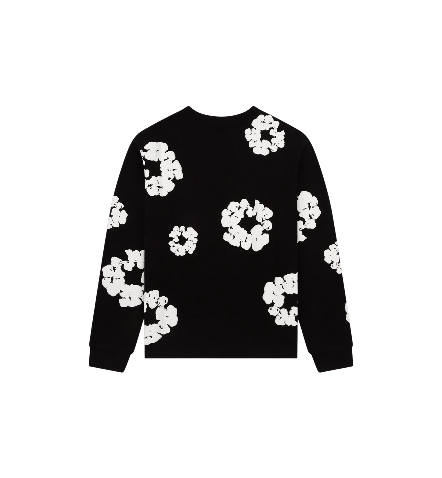 Denim Tears Cotton Wreath L/S T-Shirt "Black"