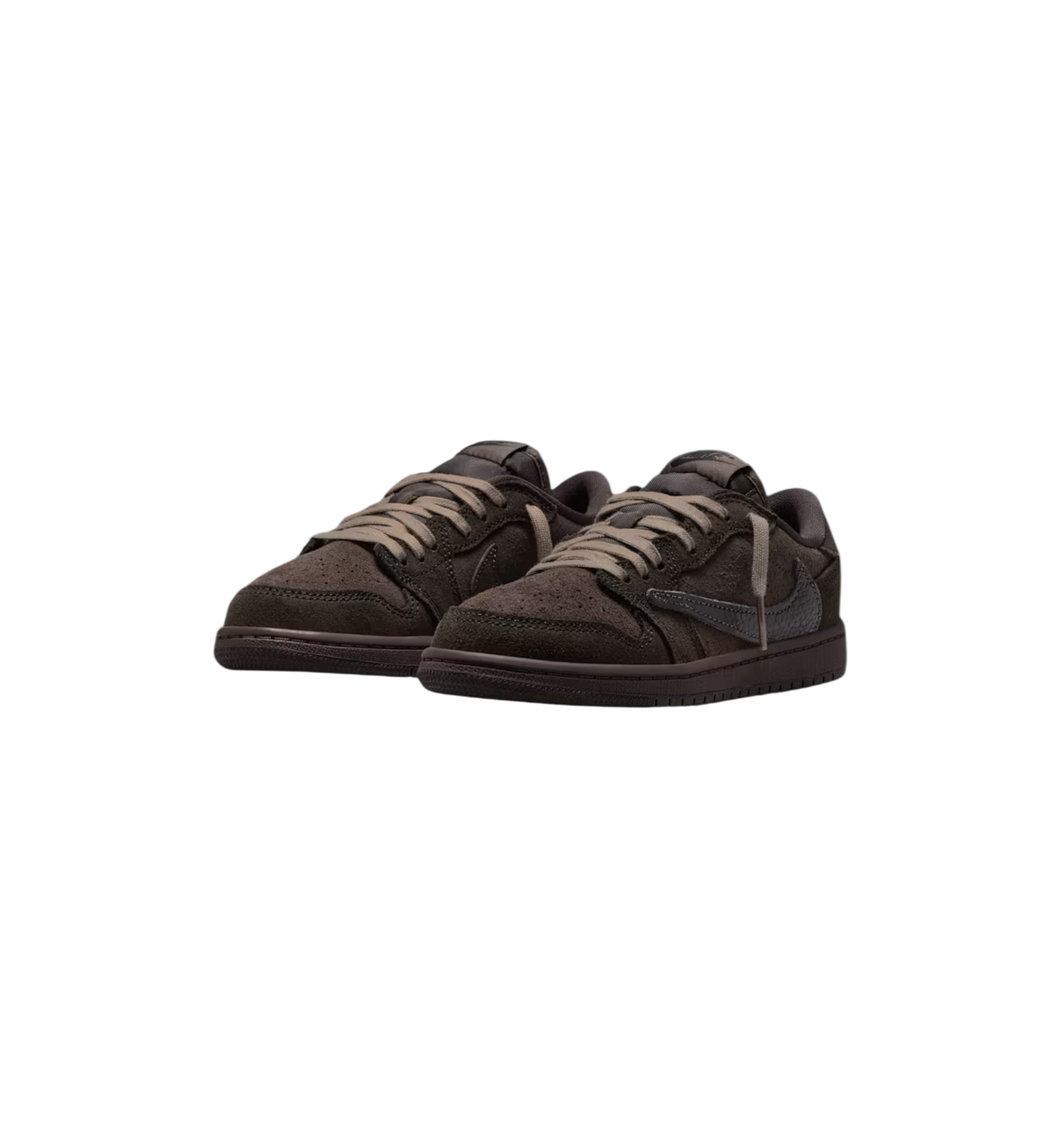 Air Jordan 1 Retro Low OG SP "Travis Scott Velvet Brown" (TD & PS)