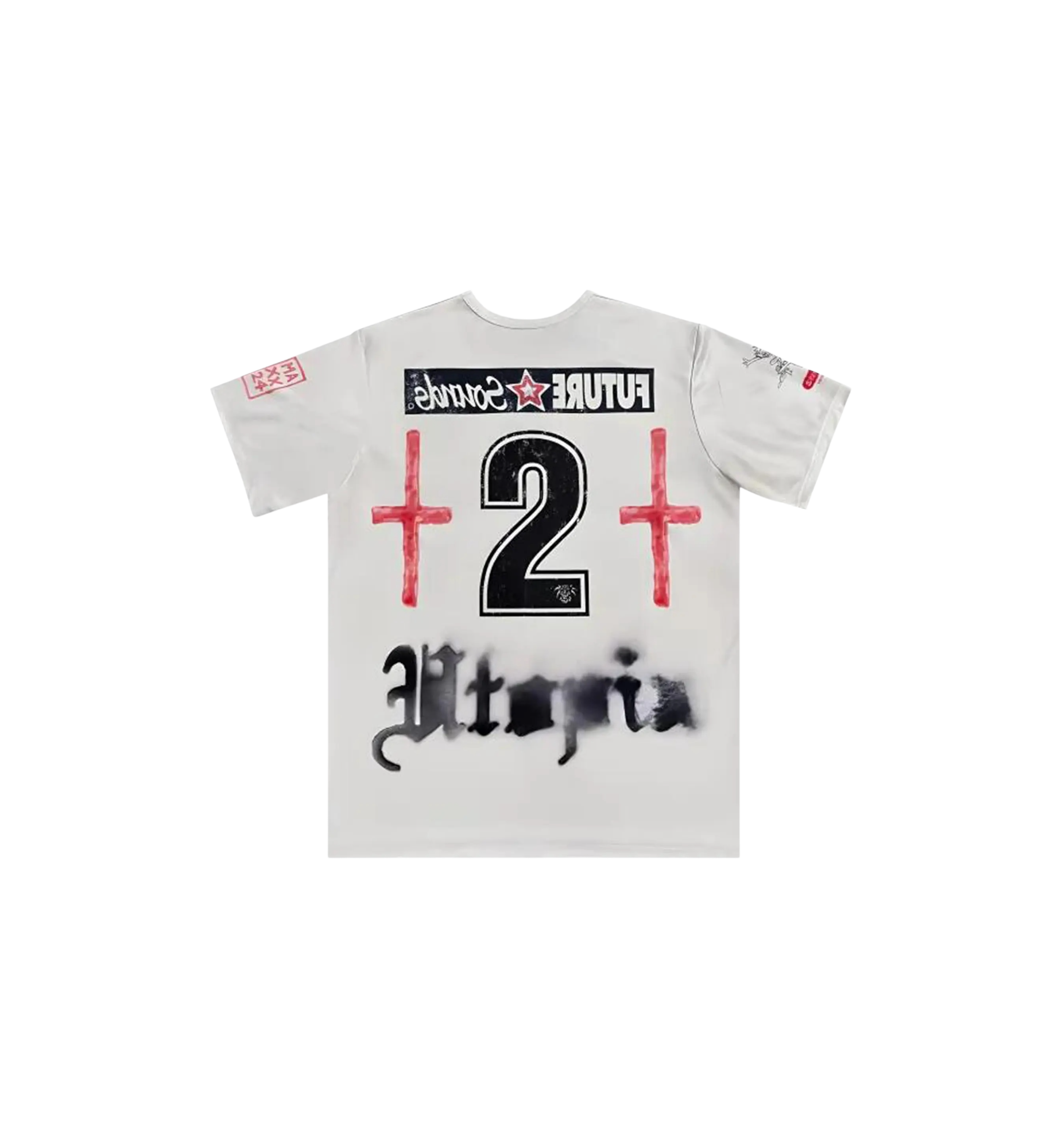 Travis Scott England Soccer Jersey "White"