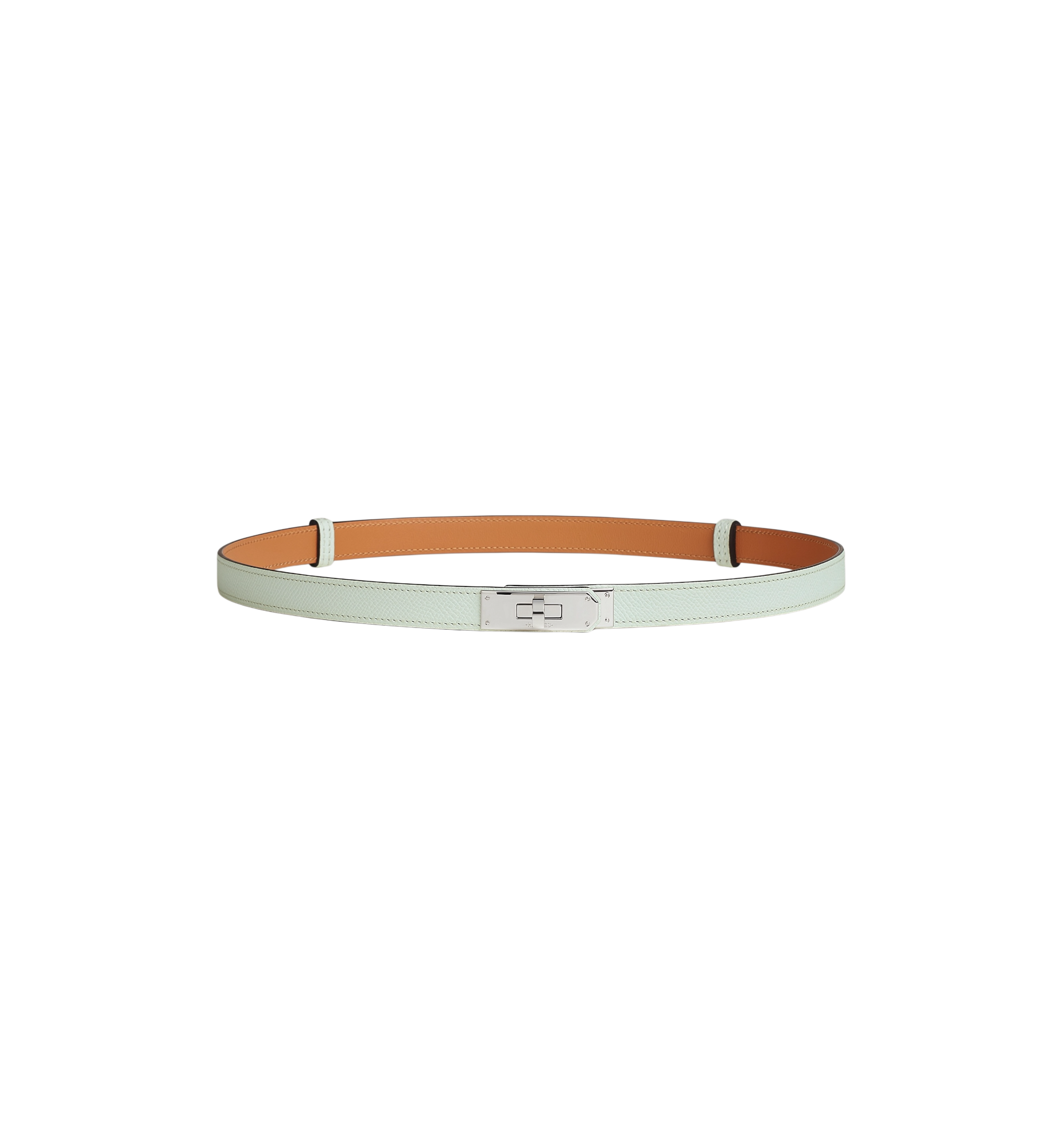 Hermes Kelly 18 Belt Palladium Hardware "Vert Peppermint"