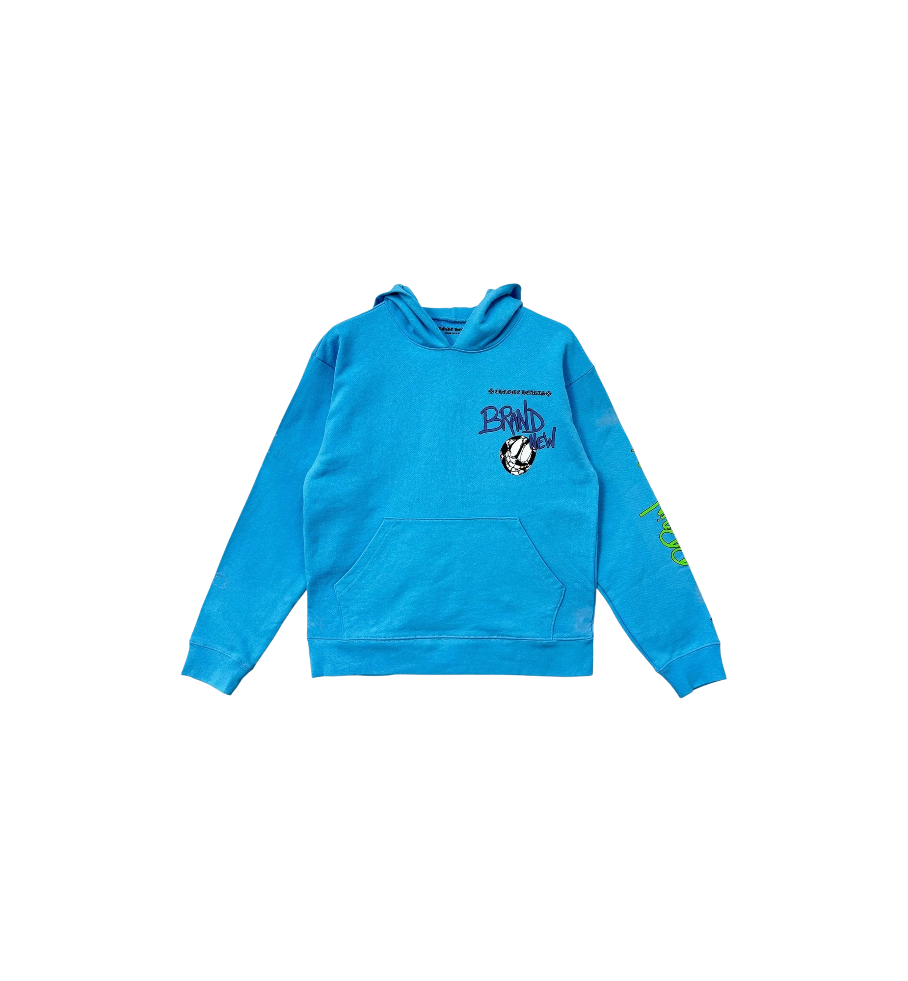 Chrome Hearts Matty Boy Brain New Hoodie "Blue"