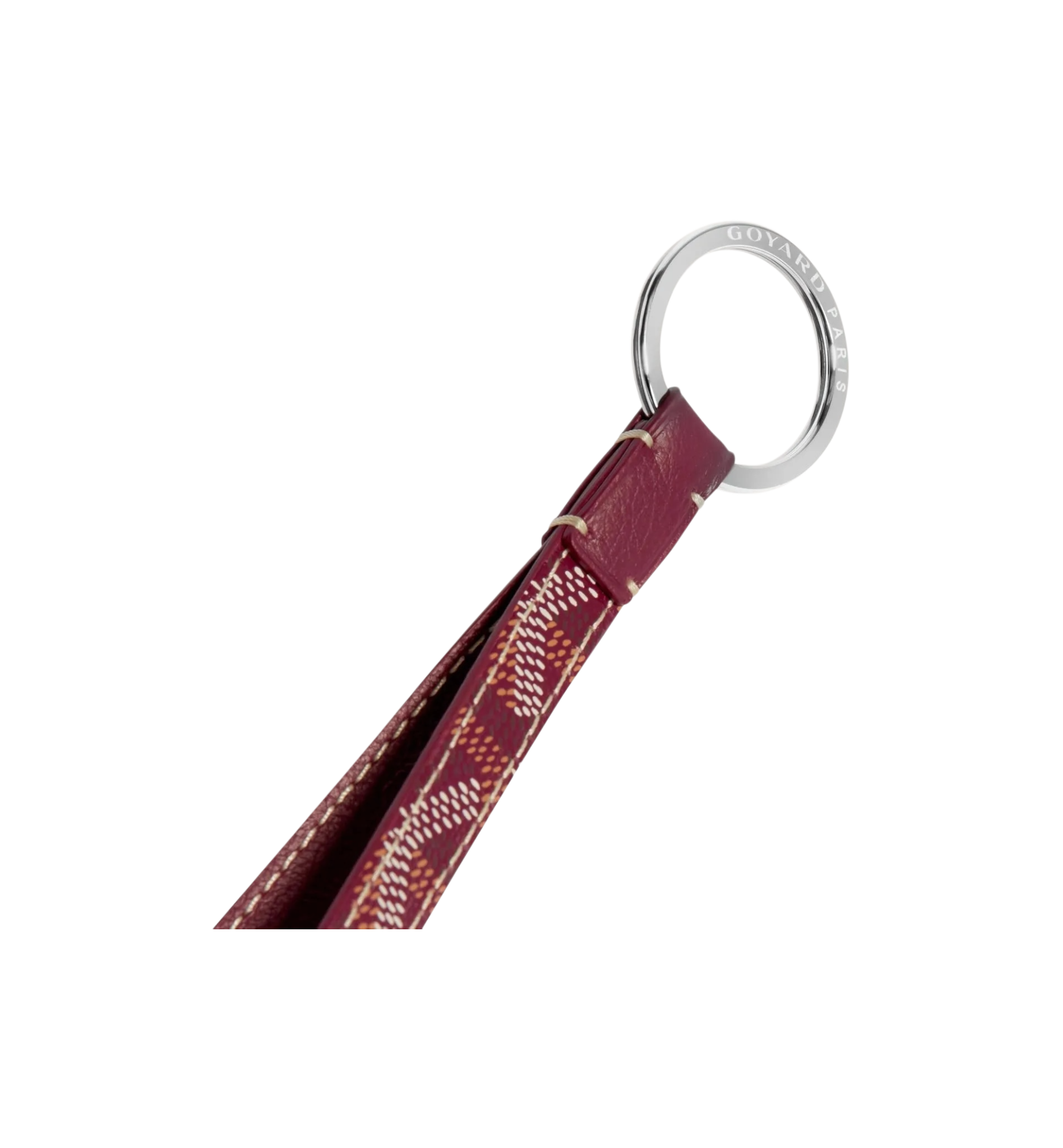 Goyard Sesame Key Holder "Burgundy"