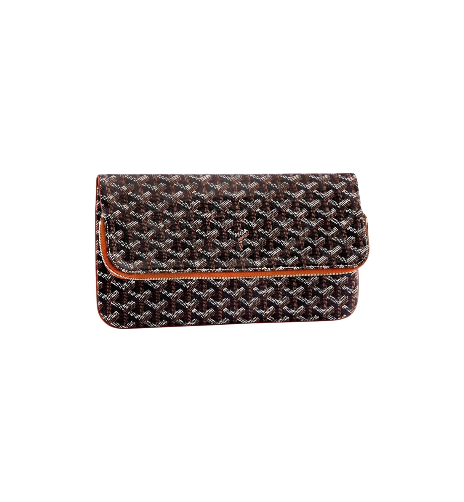 Goyard Sainte-Marie Clutch Bag "MM Black & Tan"