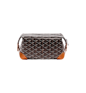 Goyard Bowling 25 Toiletry Bag "Black & Tan"