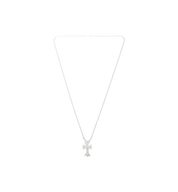 Chrome Hearts Cross Silicone Necklace "White"