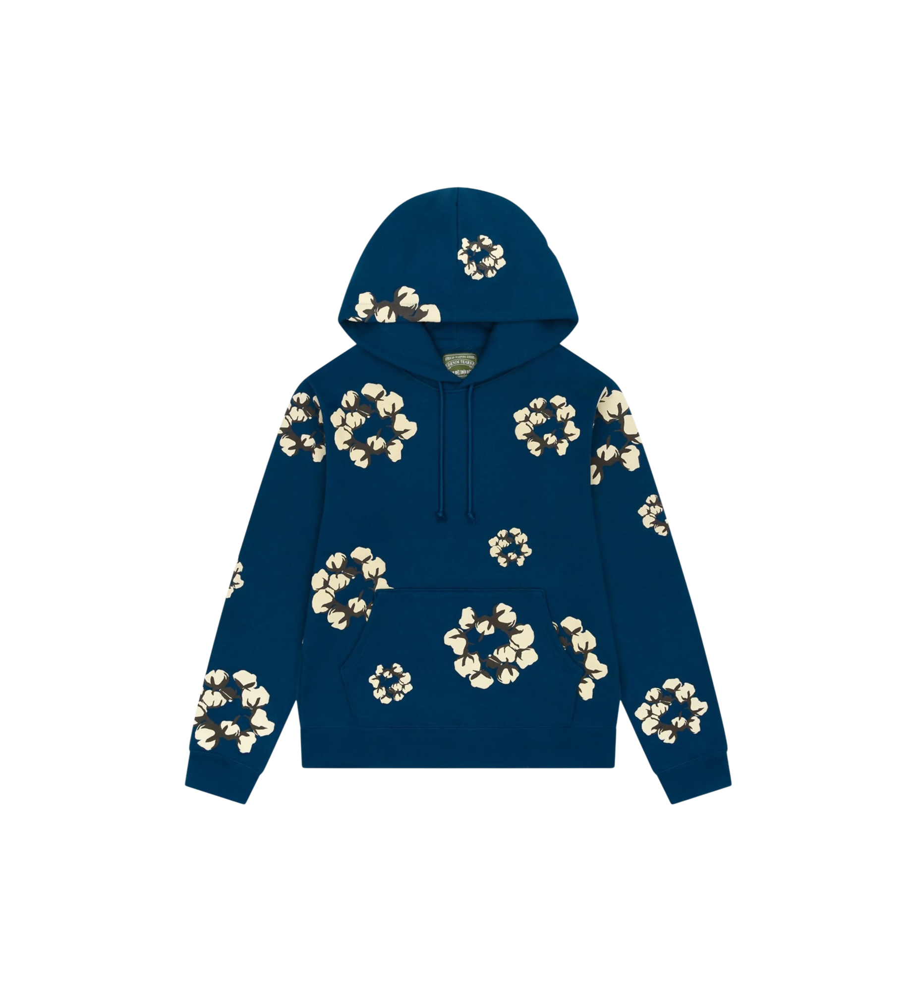 Denim Tears x CPFM Cactus Tears Wreath Hoodie "Navy"