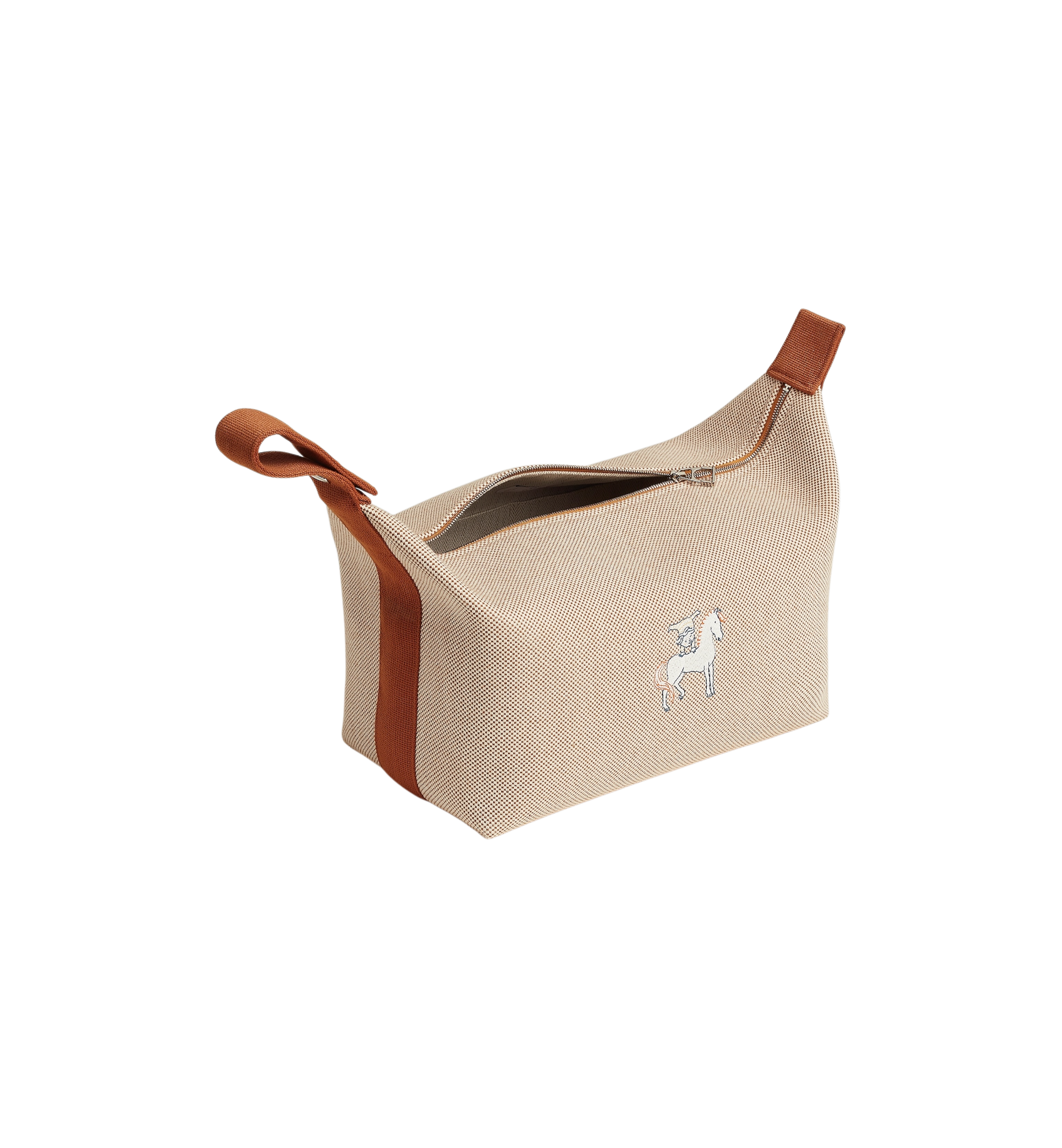 Hermes Bride-A-Brac Cabriole Case Large "Biscuit"