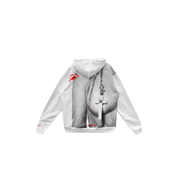 Chrome Hearts Laurie Lynn Stark "Love You" Portrait Red Letter Hoodie "White"
