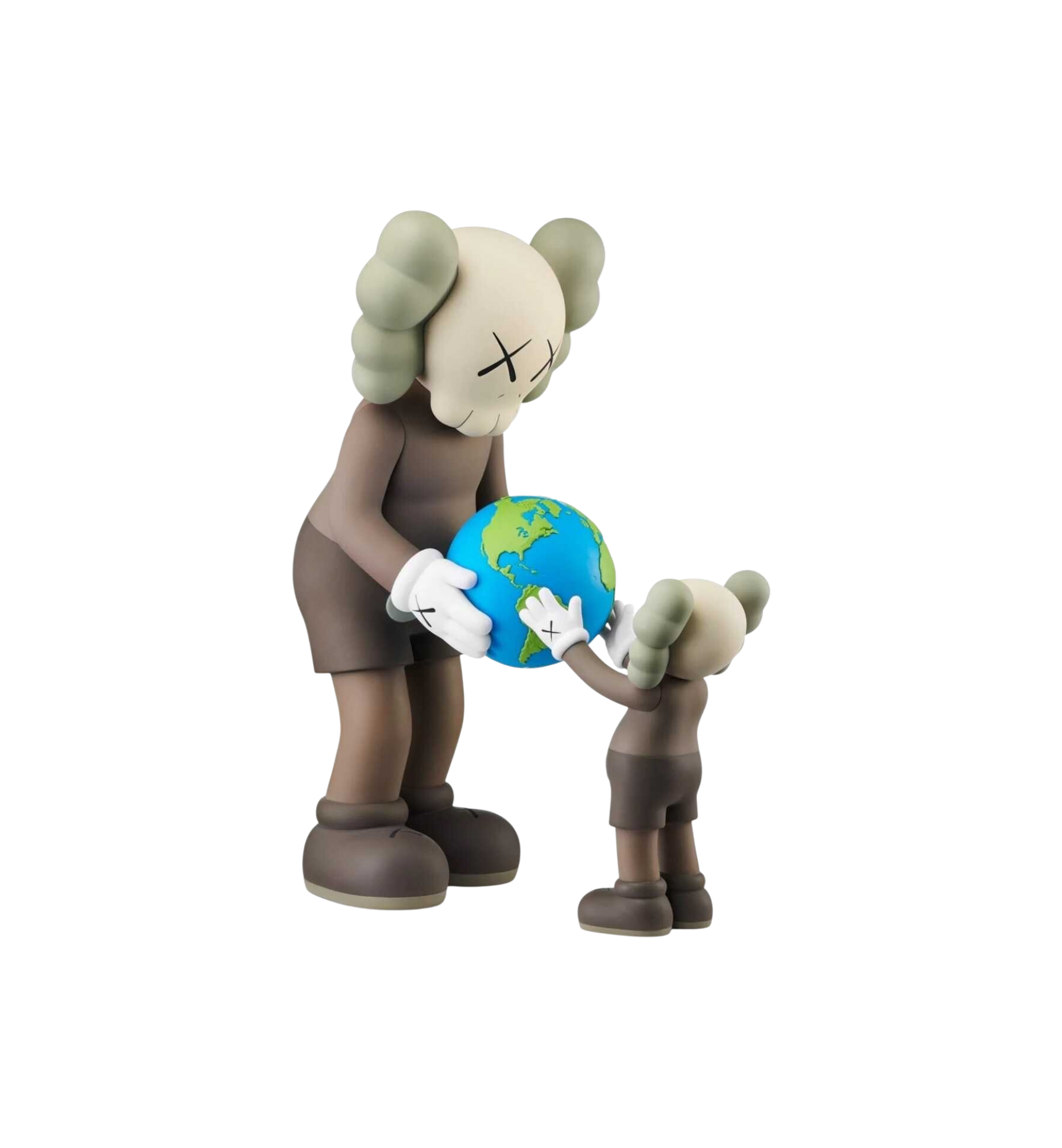 KAWS The Promise Vinyl Figure "Brown"