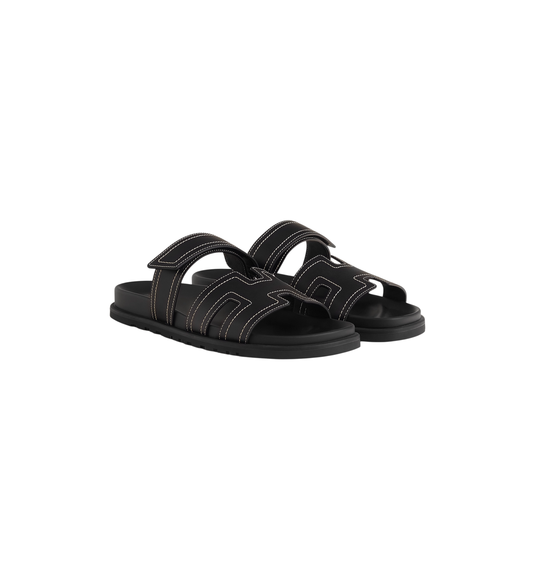 Hermes Chypre Sandal "Noir"