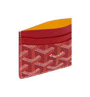 Goyard Saint Sulpice Card Wallet "Red"