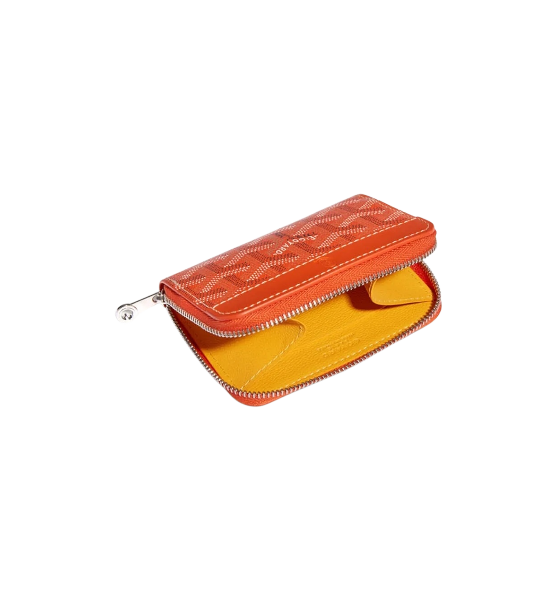 Goyard Matignon Mini Wallet "Orange"
