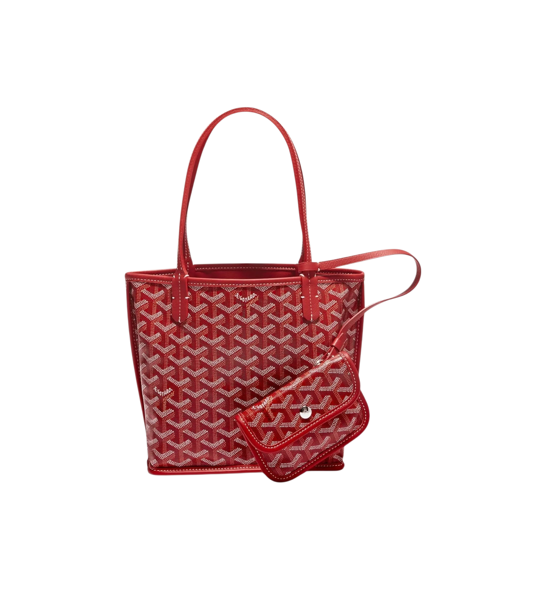 Goyard Anjou Mini Tote "Red"