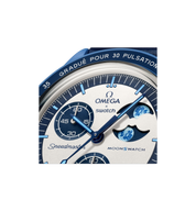 Swatch x Omega Bioceramic Moonswatch Mission to the Moonphase "Super Blue"