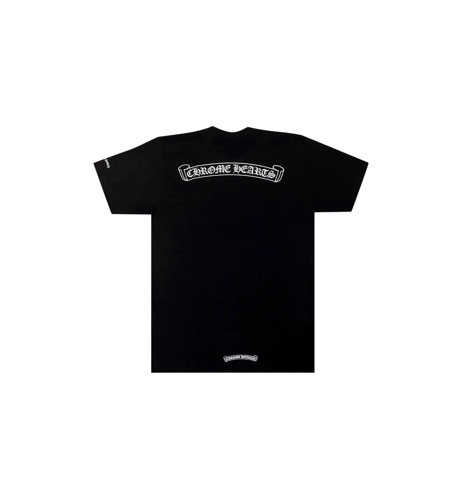 Chrome Hearts Scroll Logo T-Shirt "Black"