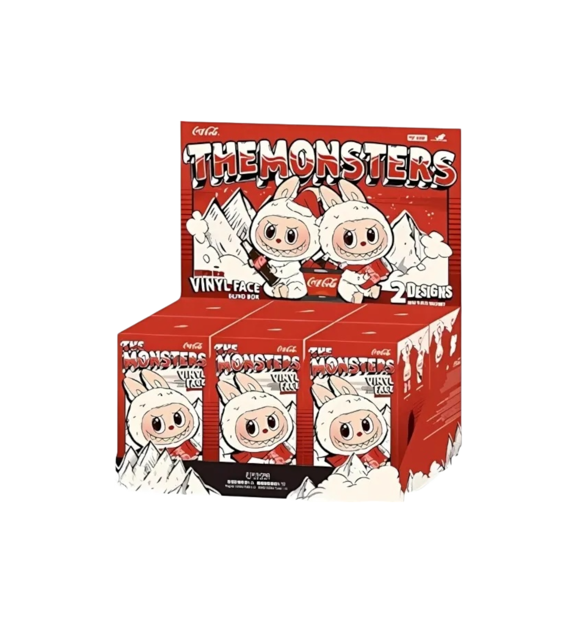 Pop Mart Labubu The Monsters Coca Cola Series Vinyl Face Case (6 Blind Box)