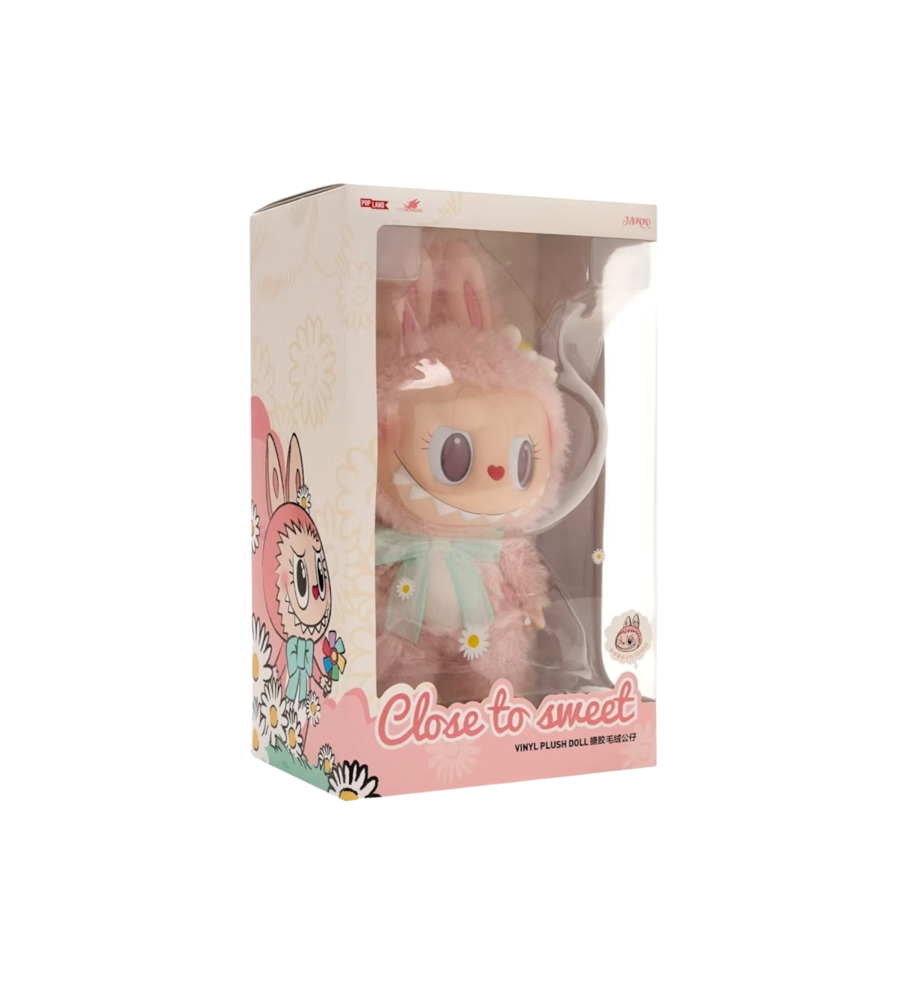 Pop Mart Labubu Mokoko Close to Sweet Vinyl Plush Doll