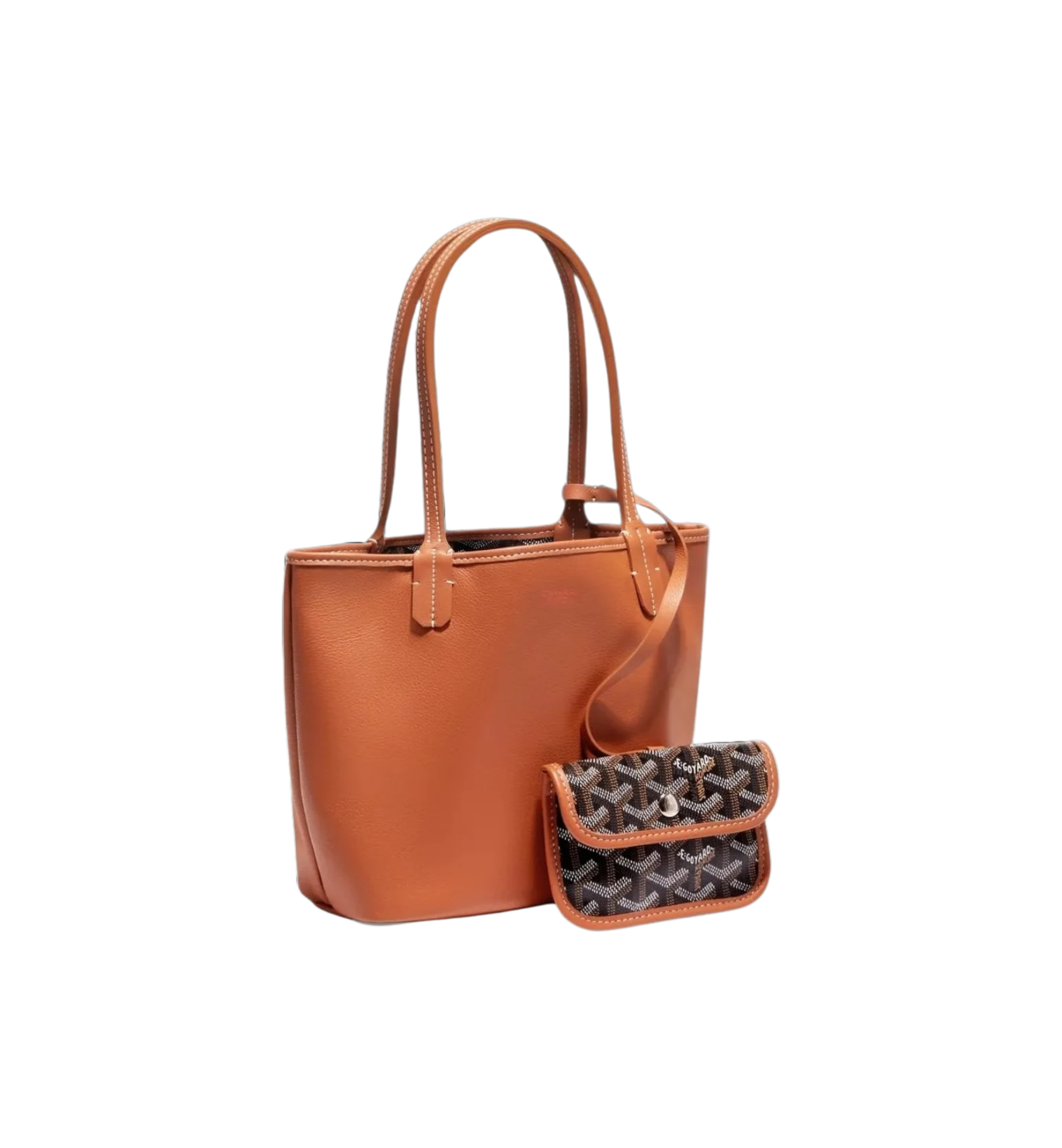 Goyard Anjou Mini Tote "Black & Tan"