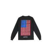 Chrome Hearts USA Flag Logo L/S T-Shirt "Black"