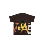 Travis Scott Road to Utopia Las Vegas Lights T-Shirt "Brown"