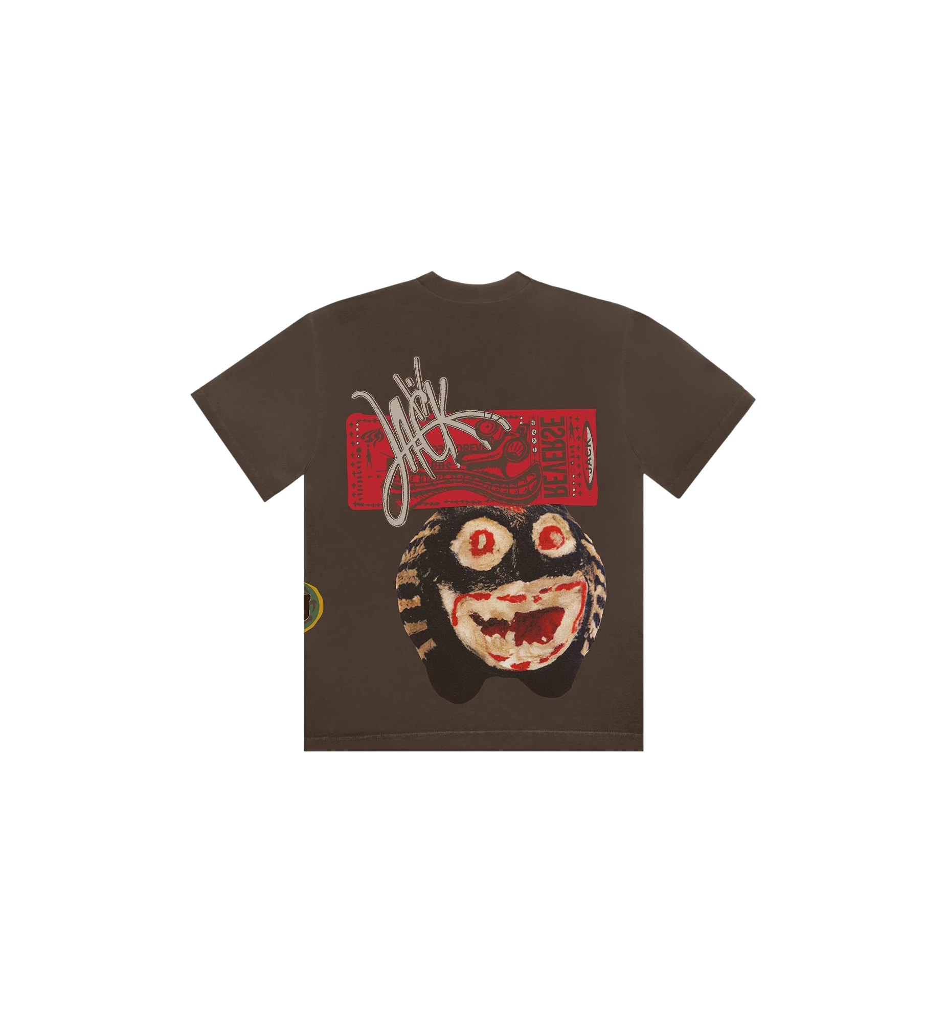 Travis Scott Never Backward T-Shirt "Brown"