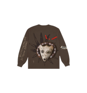 Travis Scott Reverse Jack L/S T-Shirt "Brown"