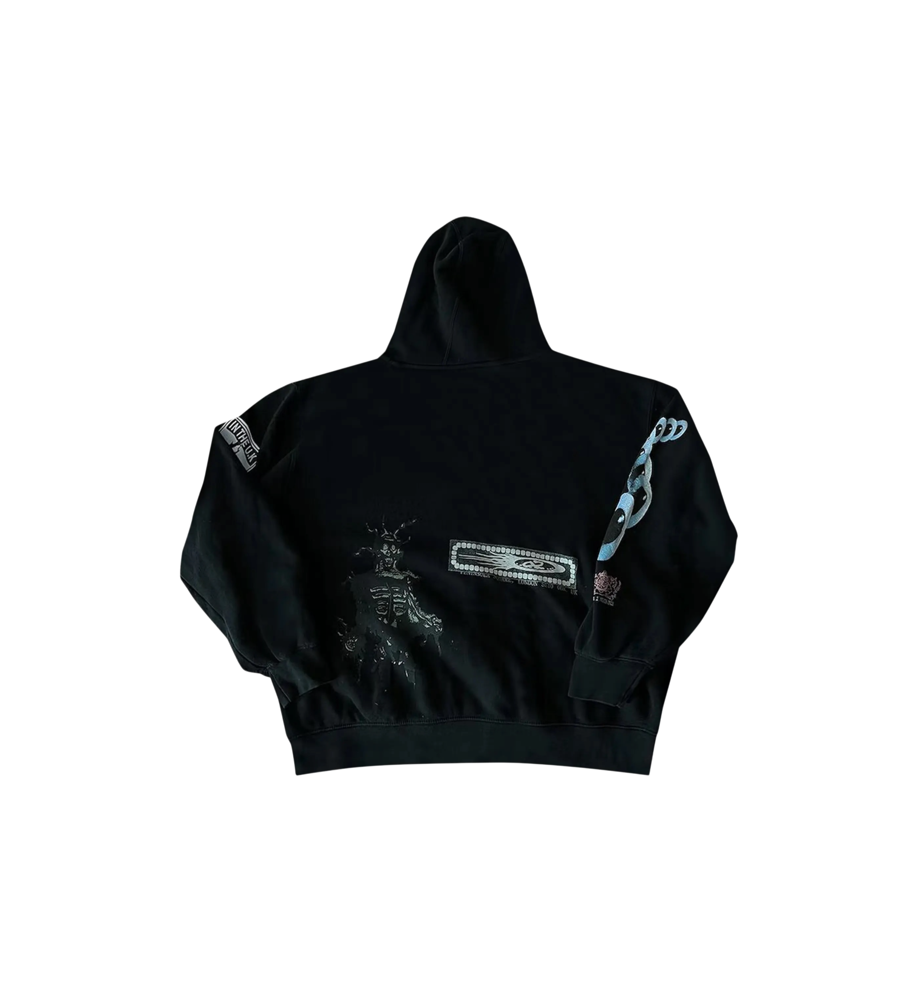 Travis Scott O2 Pure Zip Up Hoodie "Black"