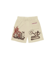 Travis Scott Character Shorts "Natural"