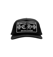Chrome Hearts Hong Kong CH Logo Trucker Cap "Black"