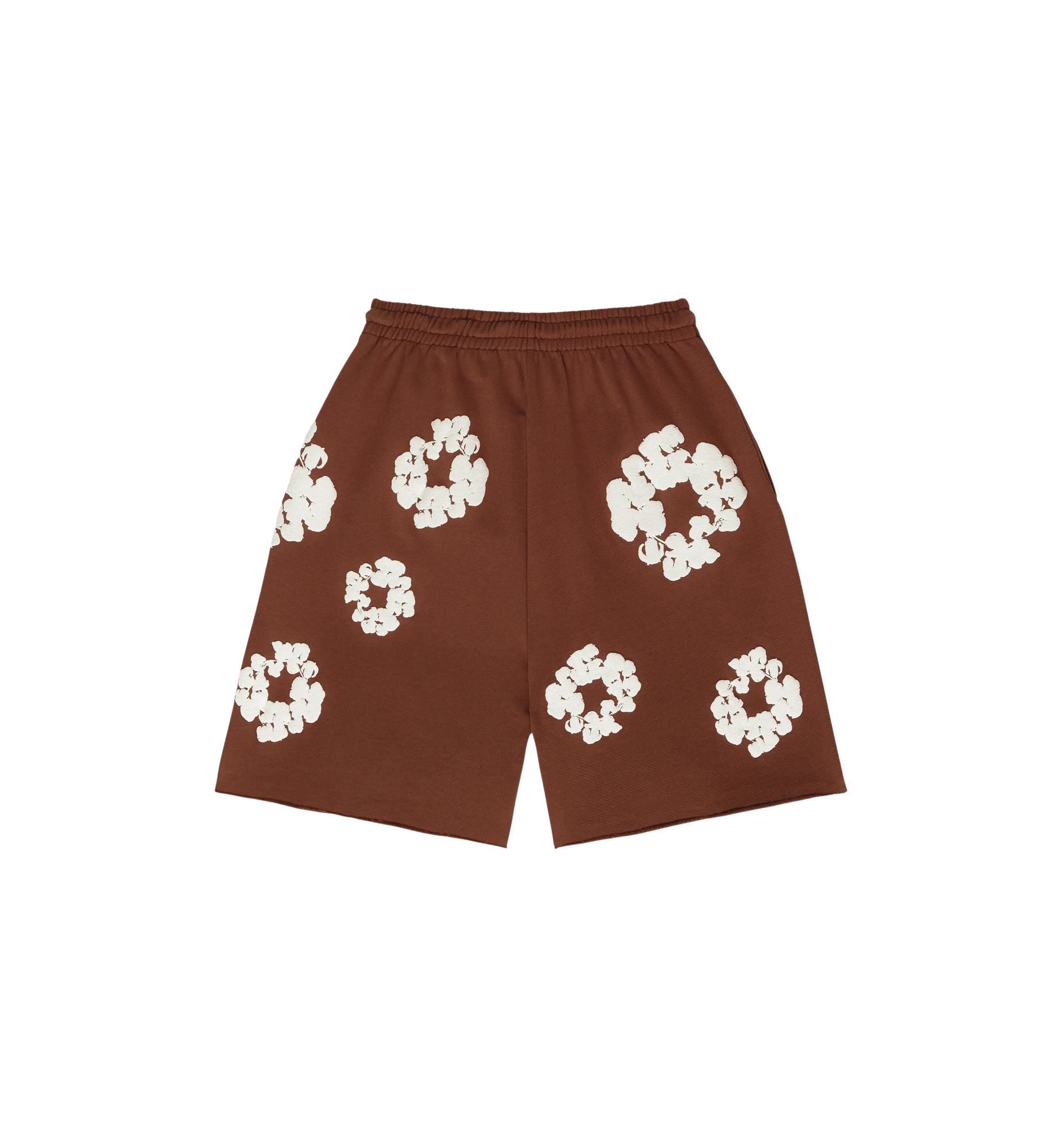 Denim Tears The Cotton Wreath Shorts "Brown"