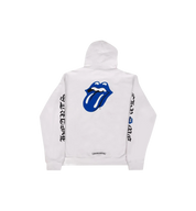 Chrome Hearts Rolling Stones Hoodie "White/Blue"