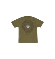 Travis Scott Cactus Jack x Takashi Murakami Melted Utopia Dream Zodiac Tee "Olive"