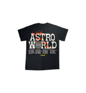 Travis Scott Astroworld Tour Wish You Were Here Tee "Black"