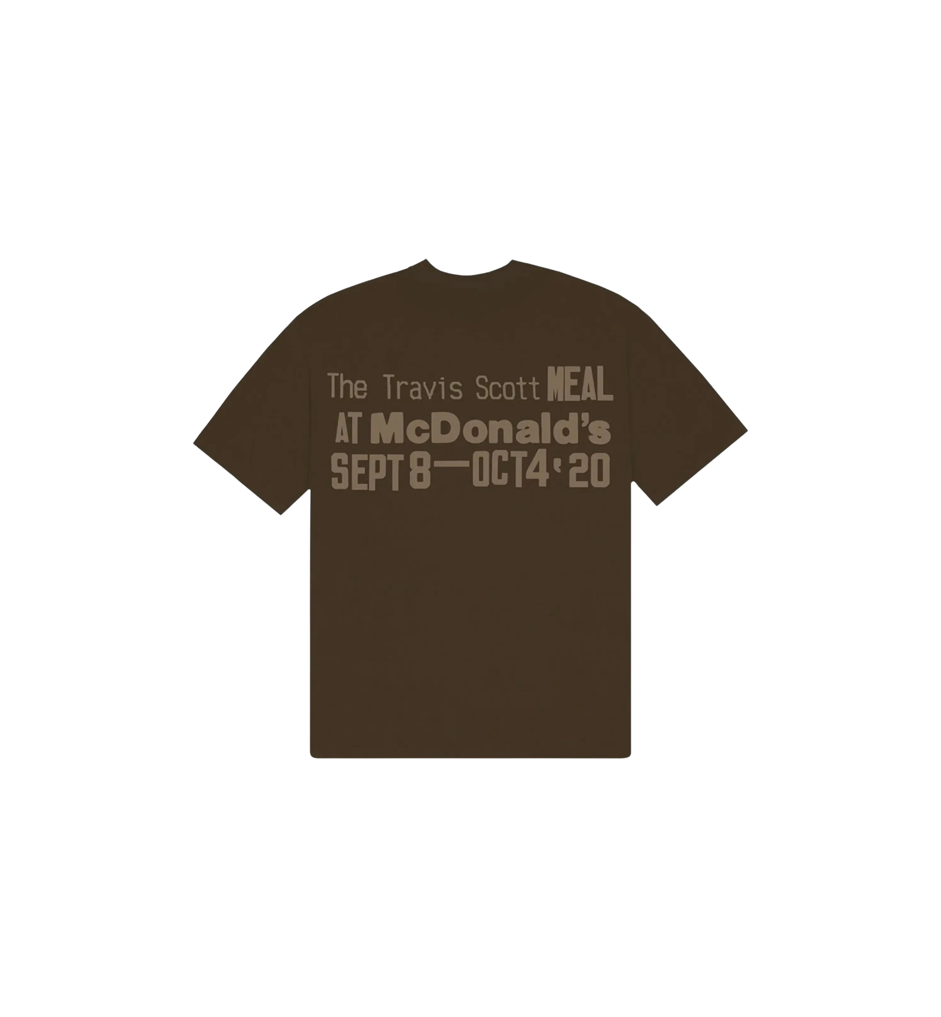 Travis Scott x CPFM 4 CJ Grill Slip T-Shirt "Brown"
