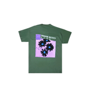 Travis Scott Astroworld Festival Run Flower Tee "Olive"