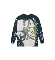 Travis Scott Cactus Jack + Kaws For Fragment L/S Tee "Multi Grey"