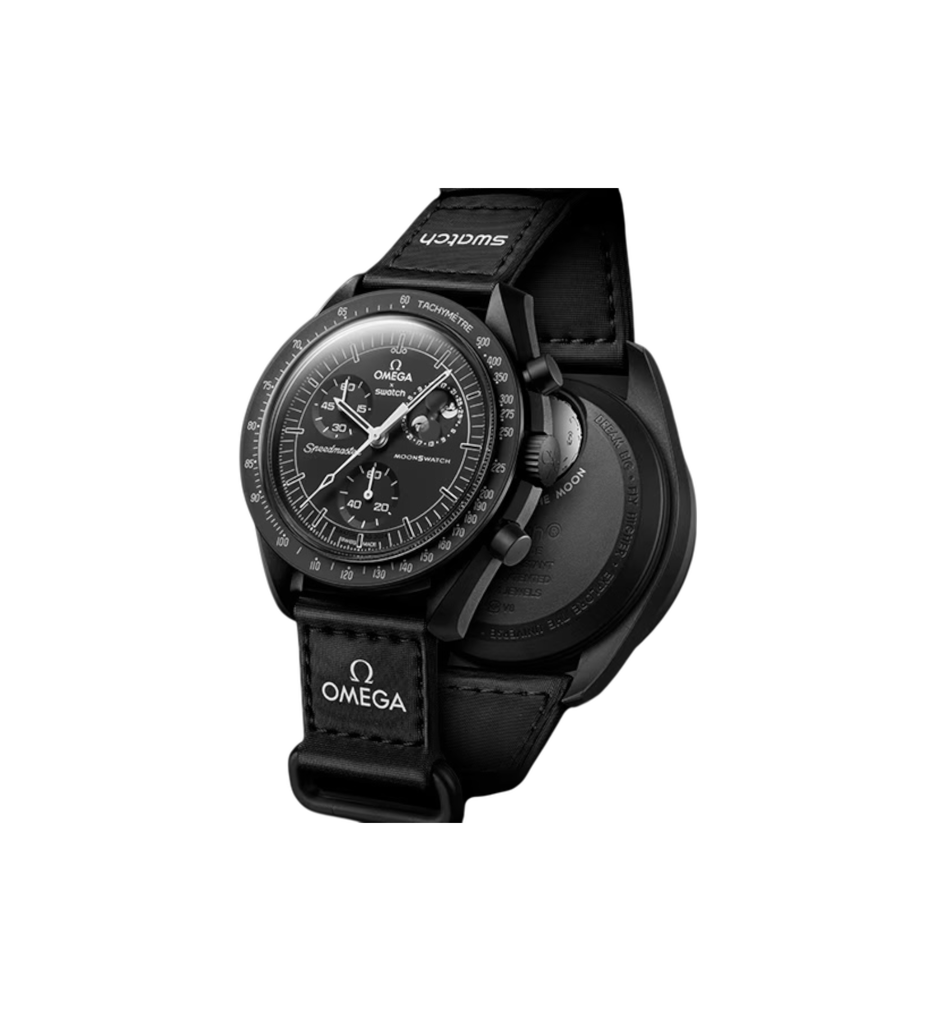 Swatch x Omega Bioceramic Moonswatch Mission To Moonphase "New Moon"
