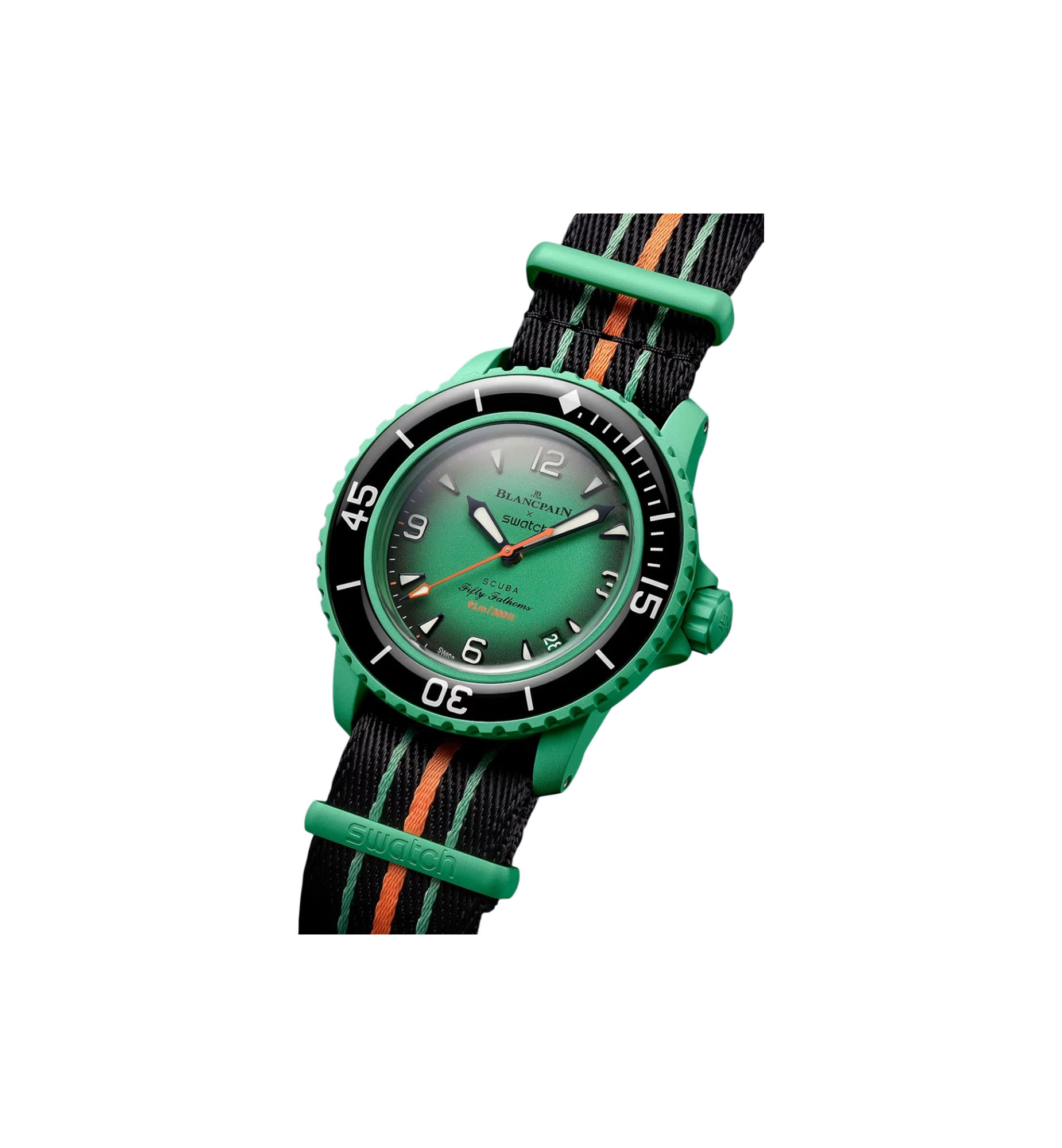 Swatch x Blancpain Bioceramic Scuba Fifty Fathoms "Indian Ocean"